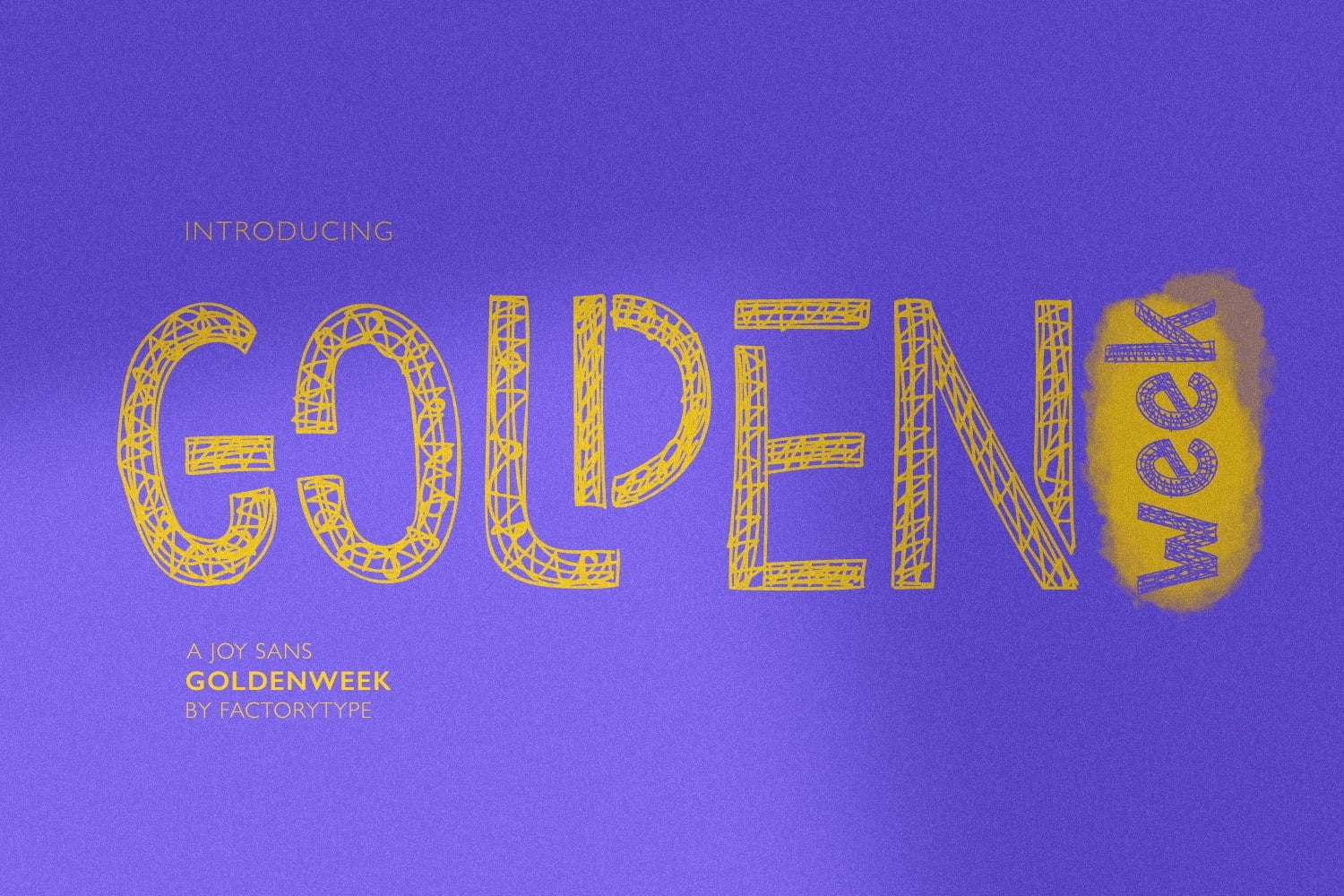 Goldenweek Joyful Font