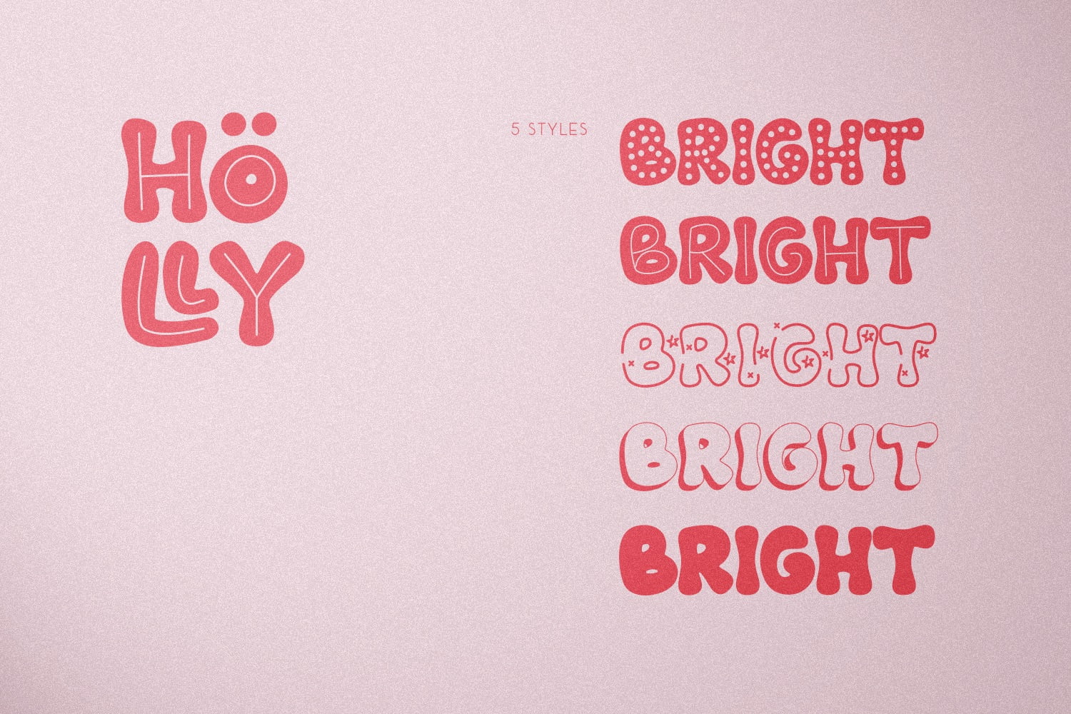 Holly Christmas Font FactoryType holly-christmas-font-factorytype