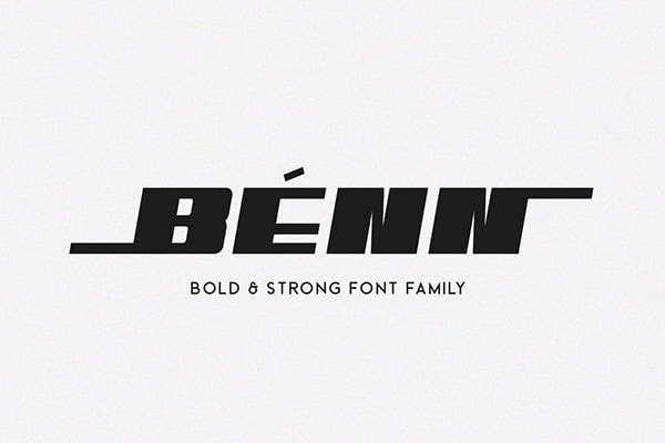 Benn Sport Font