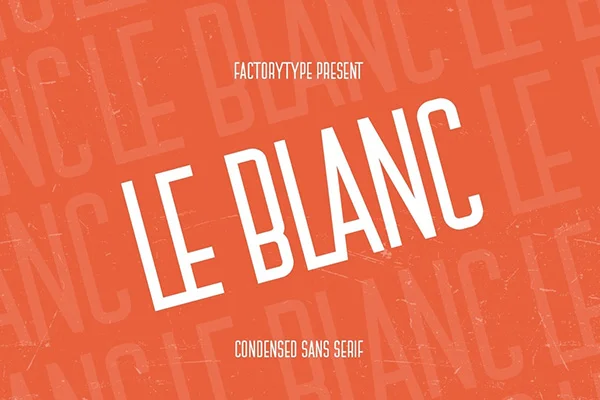 LeBlanc Condensed Sans